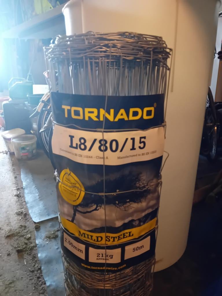 Nieuwe rol tornado schapengaas., Ophalen, Nieuw