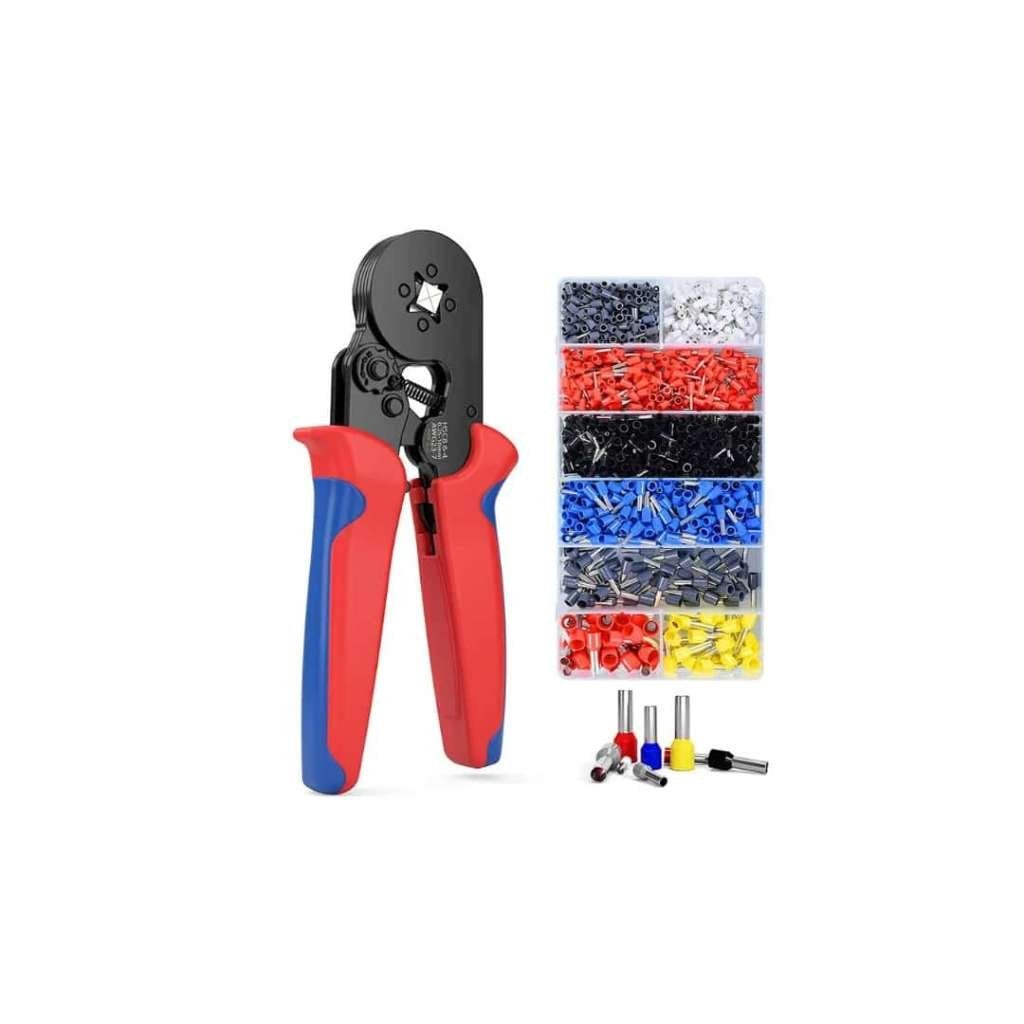 Adereindhuls krimptang set met, Verzenden, Klantenservice@germat.nl, Gereedschap of Toebehoren, Nieuw
