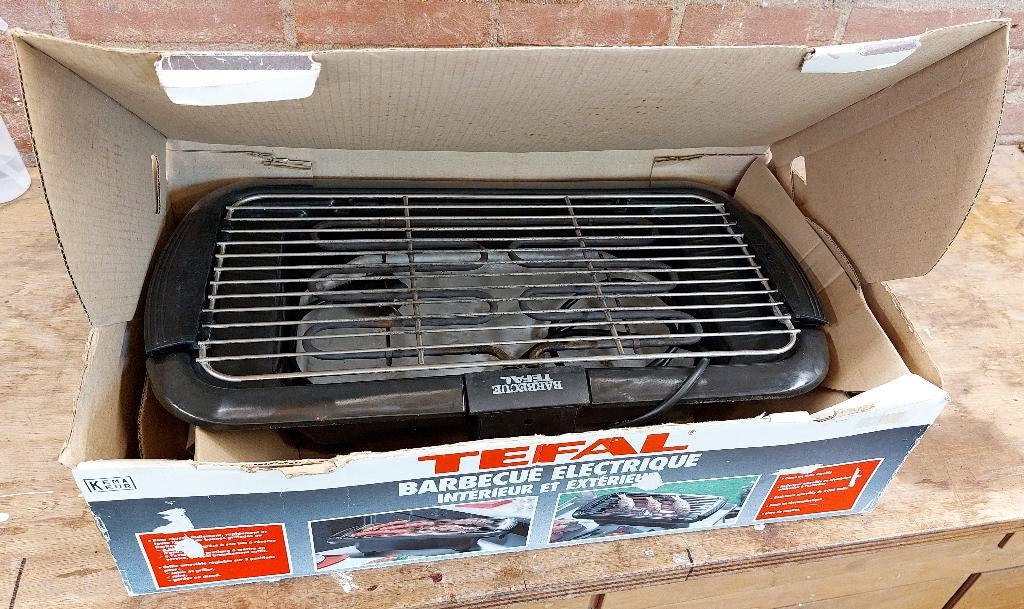 Tefal Elektrische bbq, Tuin en Terras, Ophalen of Verzenden, Gebruikt, Tefal