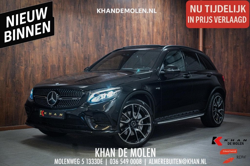 Mercedes-Benz GLC-klasse AMG 43 4MATIC Pano|Memory|Carbon|Bu, Auto's, Automaat, Gebruikt, 367 pk, Vierwielaandrijving