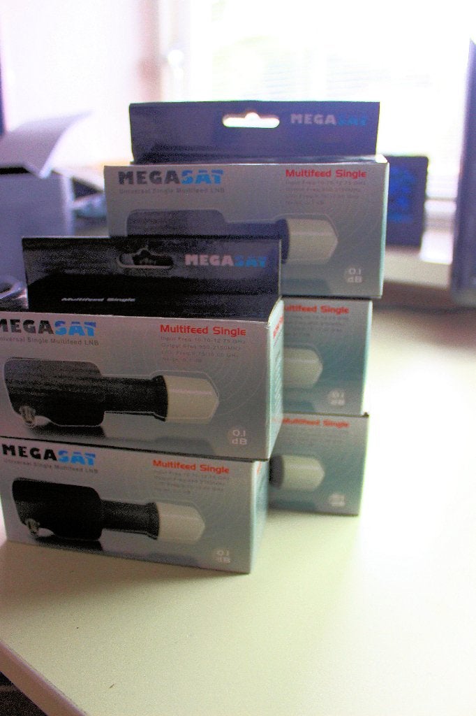 LNB 6 x enkel, Audio, Tv en Foto, Schotelantennes, Ophalen of Verzenden, Nieuw, (Schotel)antenne-accessoires, Overige merken