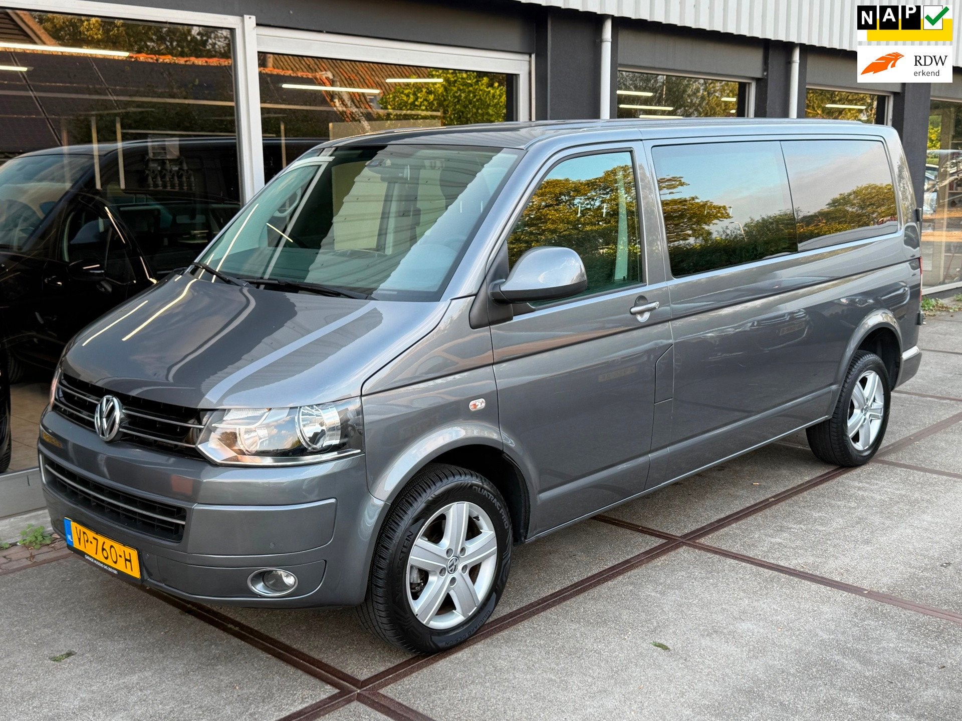 Volkswagen Transporter 2.0 TDI L2H1 DC 2015 DSG|AIRCO|MARGE!, Auto's, Euro 5, Gebruikt, 4 cilinders, 1905 kg