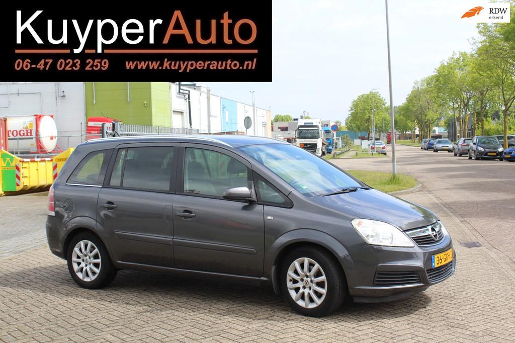 Opel Zafira 1.8 Temptation 7 PERS AUTOMAAT TREKHAAK AIRCO RI, Gebruikt, 4 cilinders, Zafira, 750 kg