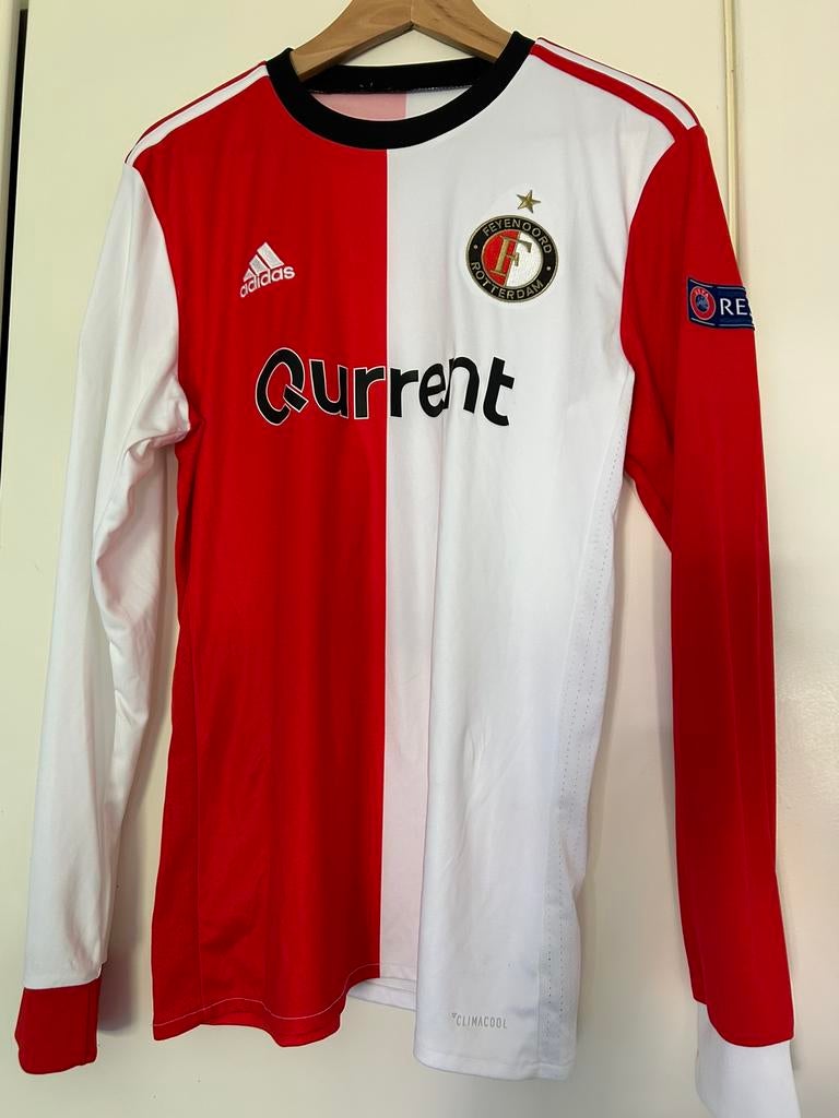 Uniek Feyenoord Match shirt, Champions League 2017-2018, Maat L, Ophalen of Verzenden, Zo goed als nieuw, Shirt