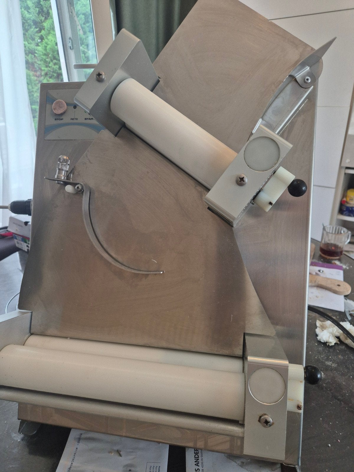 Professionele Deegroller - Mastro DG30 Pizza uitrolmachine, Ophalen of Verzenden
