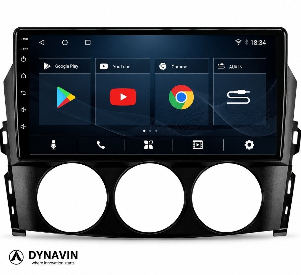 navigatie mazda mx5 carkit apple carplay android 16 usb, Auto diversen, Ophalen of Verzenden, Dynavin, Verkoop@inbouwnavigatie.com