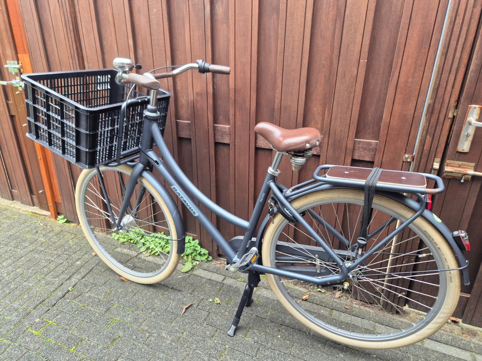 Batavus PACKD 3 Stadsfiets - Antracietgrijs, 28 inch