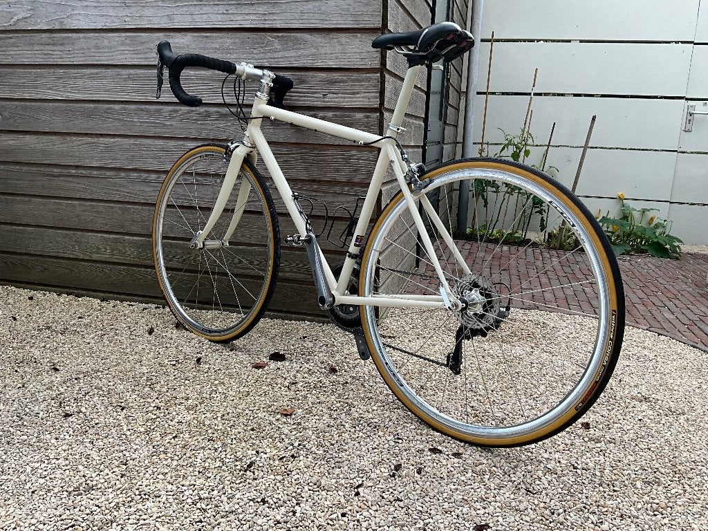 Genesis Equilibrium staal race/gravel/tour/trekking fiets, Overige merken, 28 inch, Staal, Velgrem