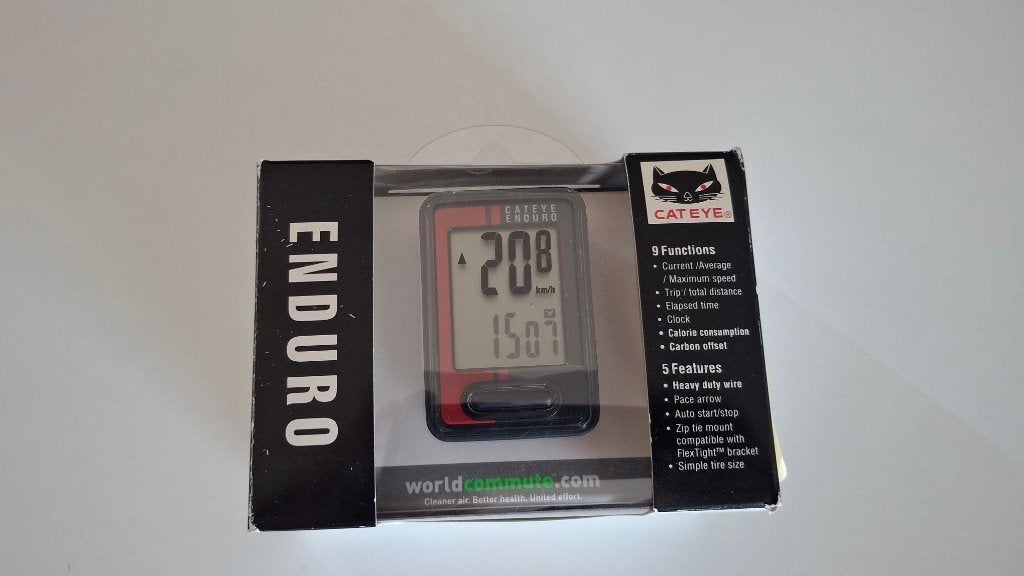 Cateye Enduro fietscomputer, Fietsen en Brommers, Fietsaccessoires | Fietscomputers, Ophalen of Verzenden, Nieuw