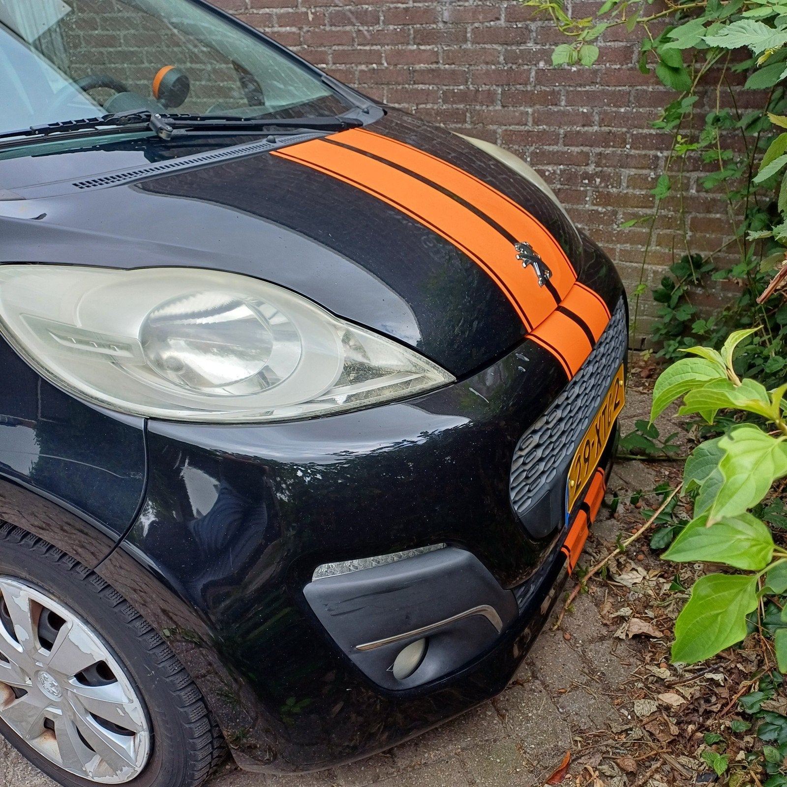 Peugeot 107 (5-deurs) – NIEUWE APK – Airco & Bluetooth –, Auto's, Stof, Zwart, Zwart, Particulier