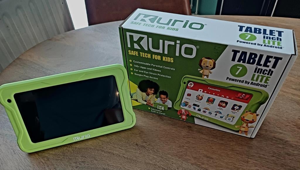 Kurio 7 inch kinder tablet. Android, spelen, leren en kijken, Computers en Software, Android Tablets, Ophalen of Verzenden, Zo goed als nieuw