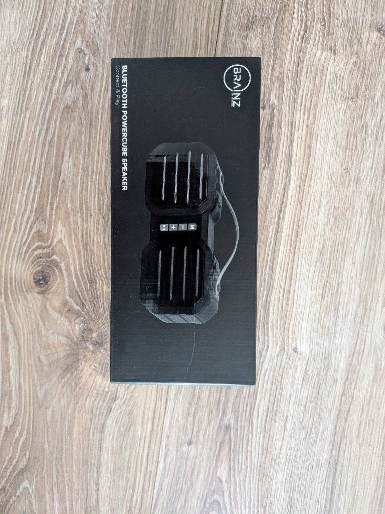Brainz Bluetooth powercube speaker Nieuw, Overige merken, Overige typen, Nieuw, Ophalen of Verzenden