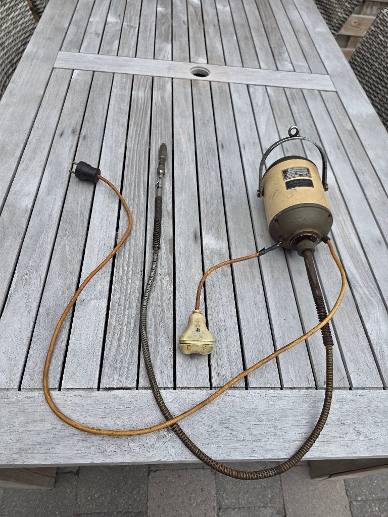 Hangmotor en muurbeugel goudsmid, Ophalen, Gebruikt