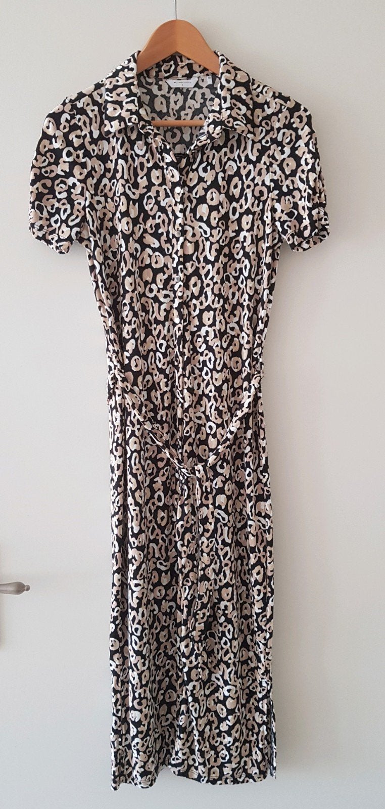 leuke zomerse jurk, Kleding | Dames, Ophalen, Zo goed als nieuw, Maat 38/40 (M), Onder de knie