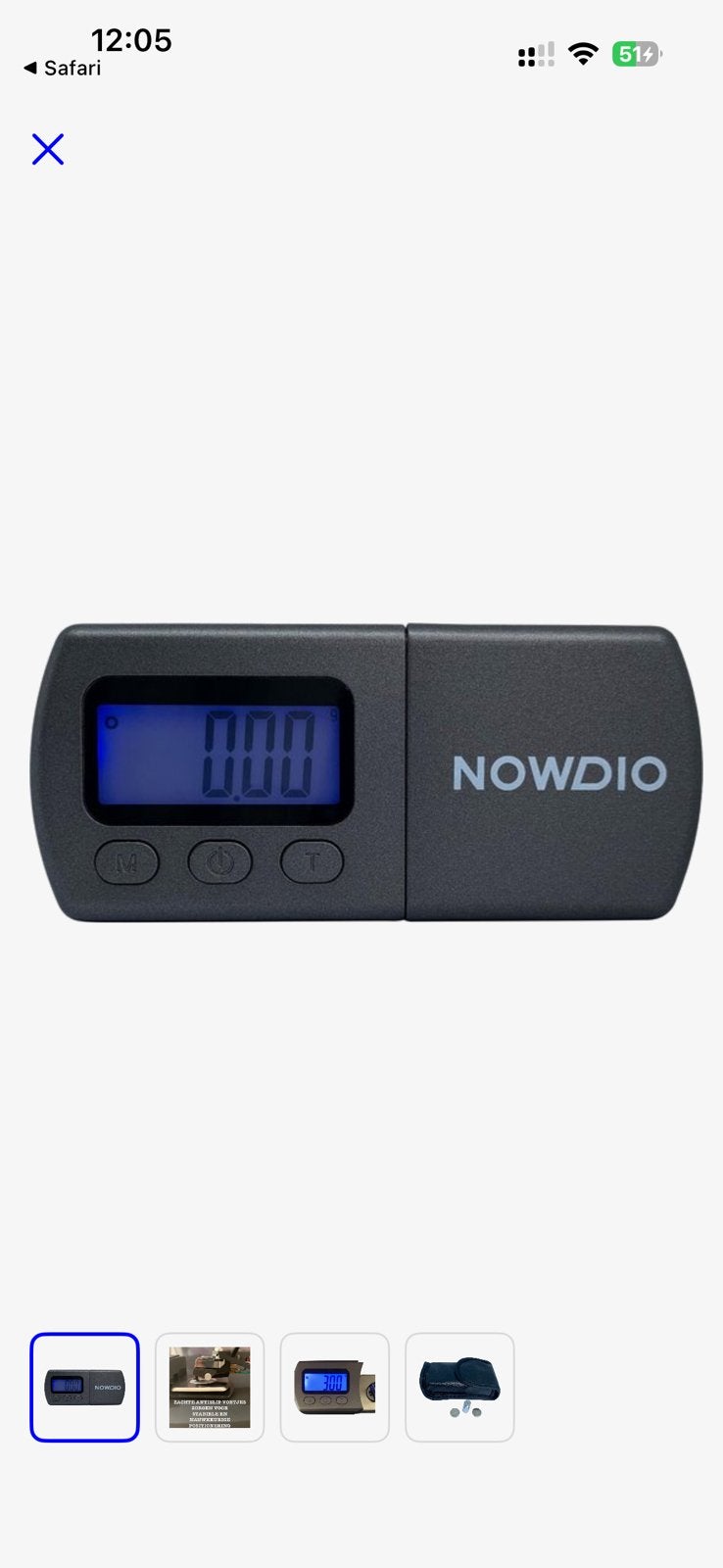 Naalddruk meter Nowdio, Ophalen of Verzenden, Nieuw