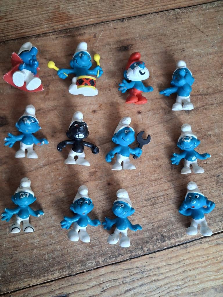 Verschillende Smurfen beeldjes merk peyo, Verzamelen, Ophalen of Verzenden, Gebruikt, Verschillende Smurfen