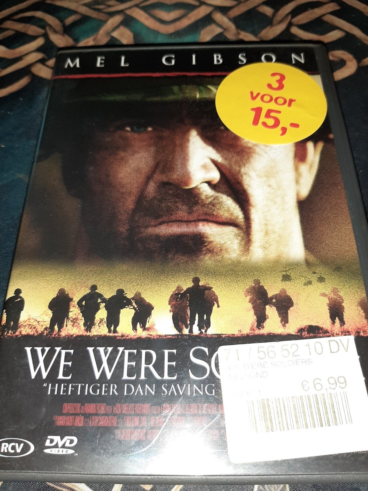 We Were Soldiers DVD - Mel Gibson Oorlogsfilm, Vanaf 16 jaar, Ophalen of Verzenden, Gebruikt, Actiethriller