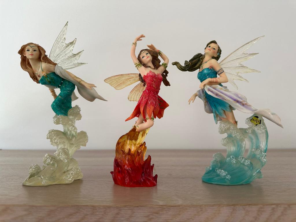 Faerie Glen collectie elfjes 3 stuks fantasy, Ophalen of Verzenden, Zo goed als nieuw, Fantasy