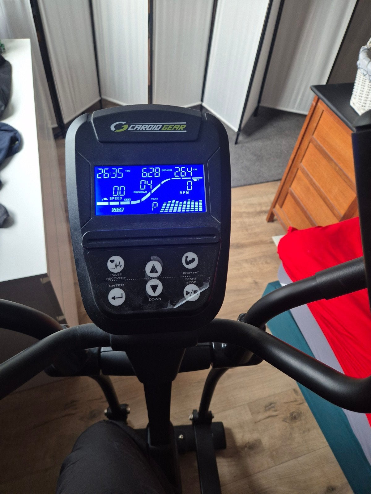 Crosstrainer Cardio Gear C350i, Ophalen, Gebruikt, Crosstrainer, Metaal