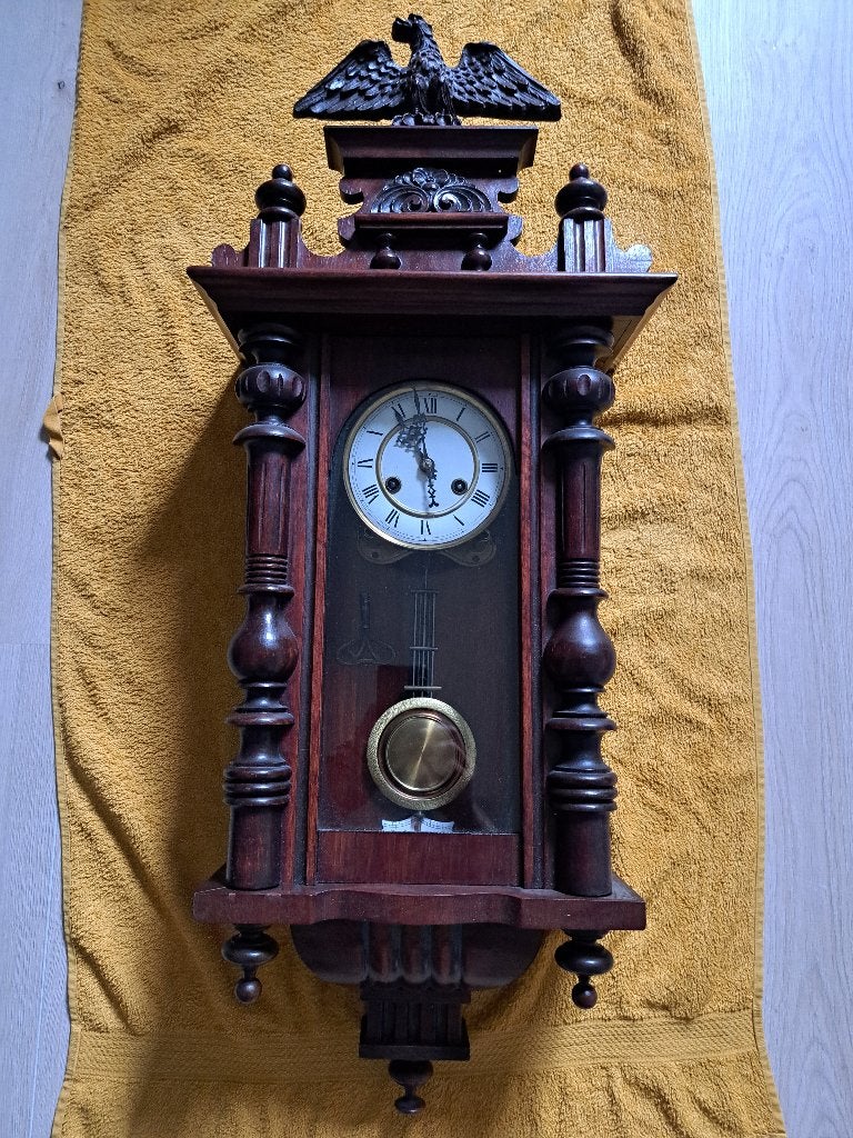 Regulateur, Duitsland circa 1890, Ophalen