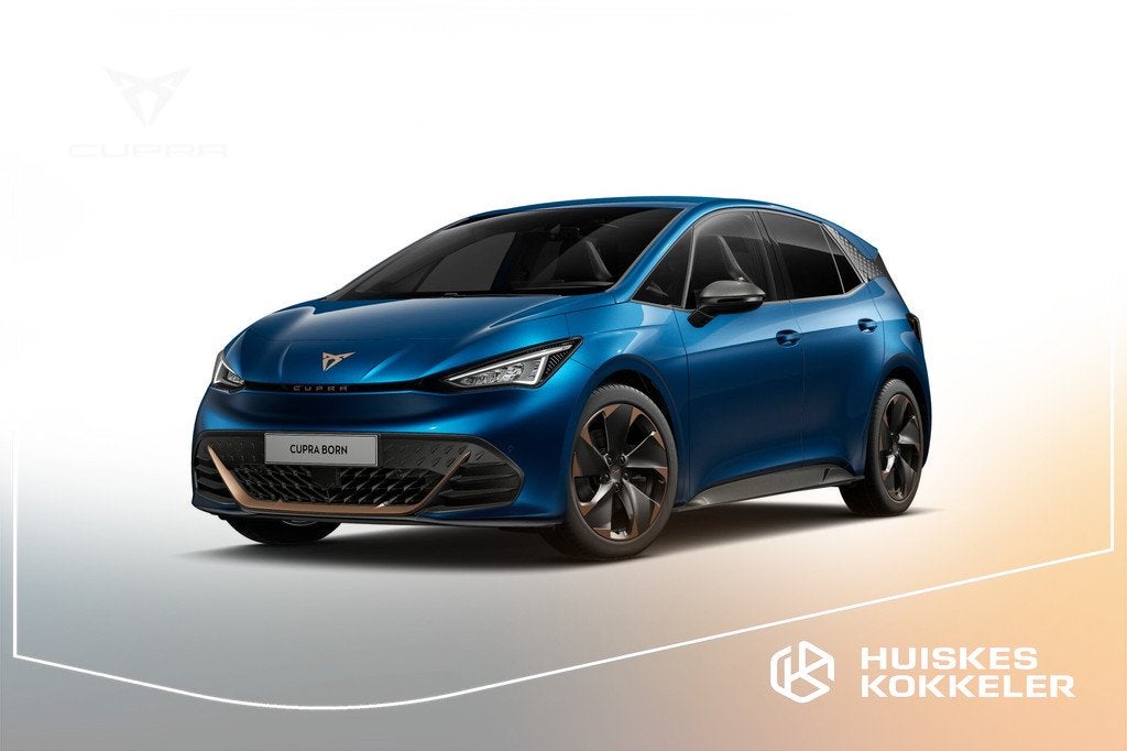CUPRA Born, Auto's, Cupra, Automaat, Achterwielaandrijving, Euro 6, Blauw