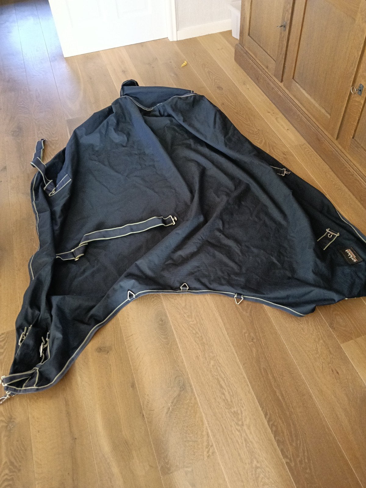 te koop regendeken, Gebruikt, Epplejeck, Blauw, Full (L)