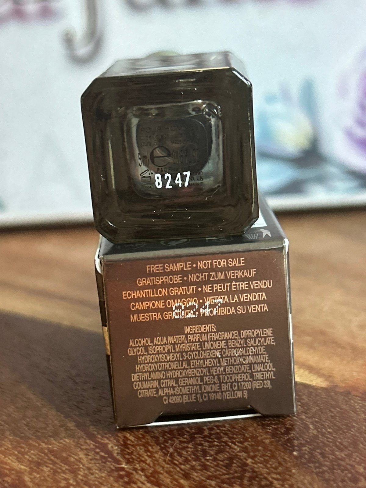 Gucci by Gucci pour homme miniatuur 5ml edt, Ophalen of Verzenden, Nieuw