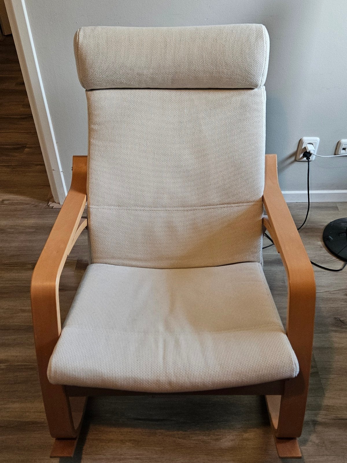IKEA Schommelstoel Poäng - Comfortabel en Stijlvol, Ophalen, Eén