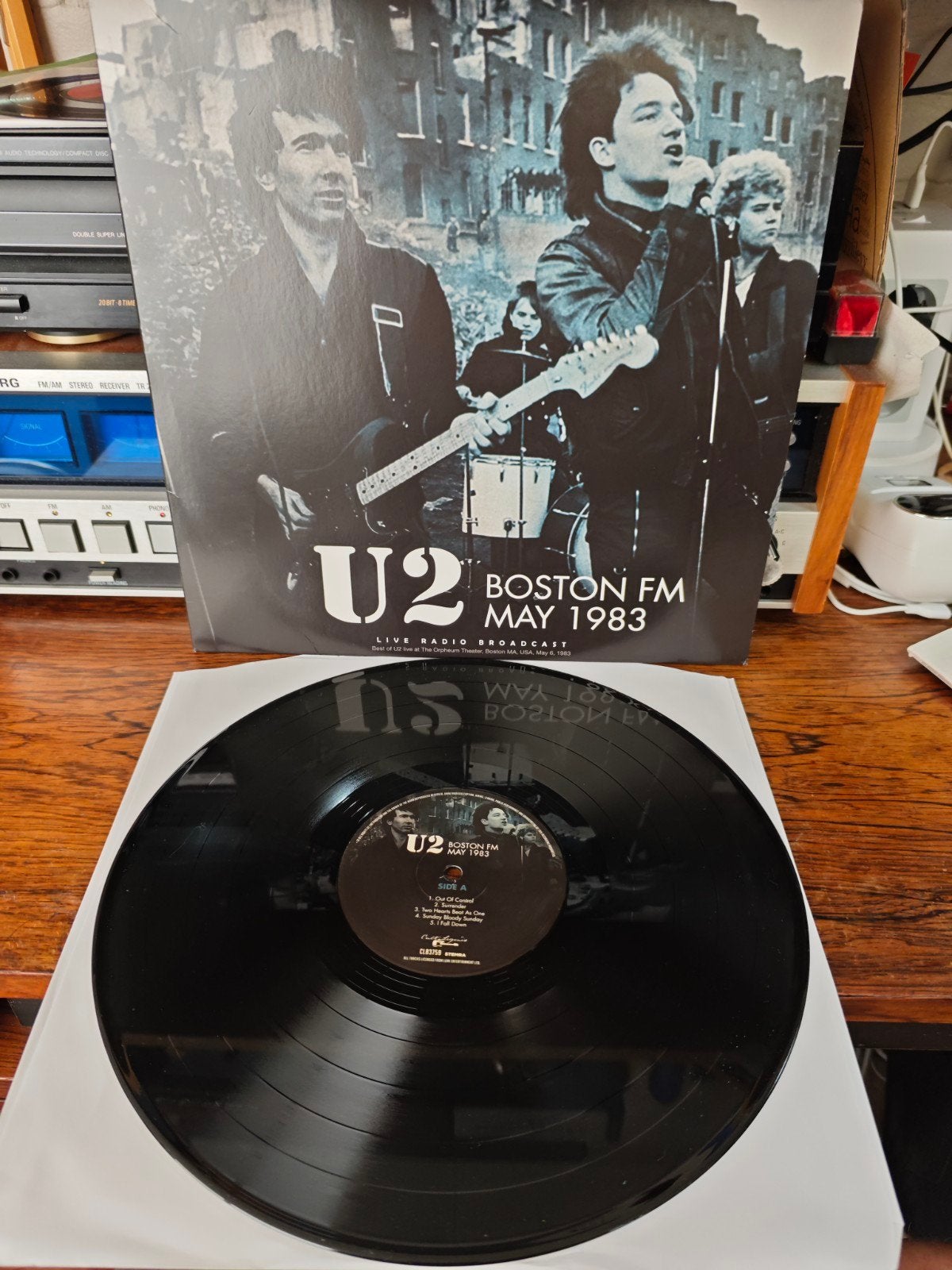 U2 - Boston FM May 1983 Live Radio Broadcast LP, LP, Ophalen of Verzenden, Zo goed als nieuw, Limited edition