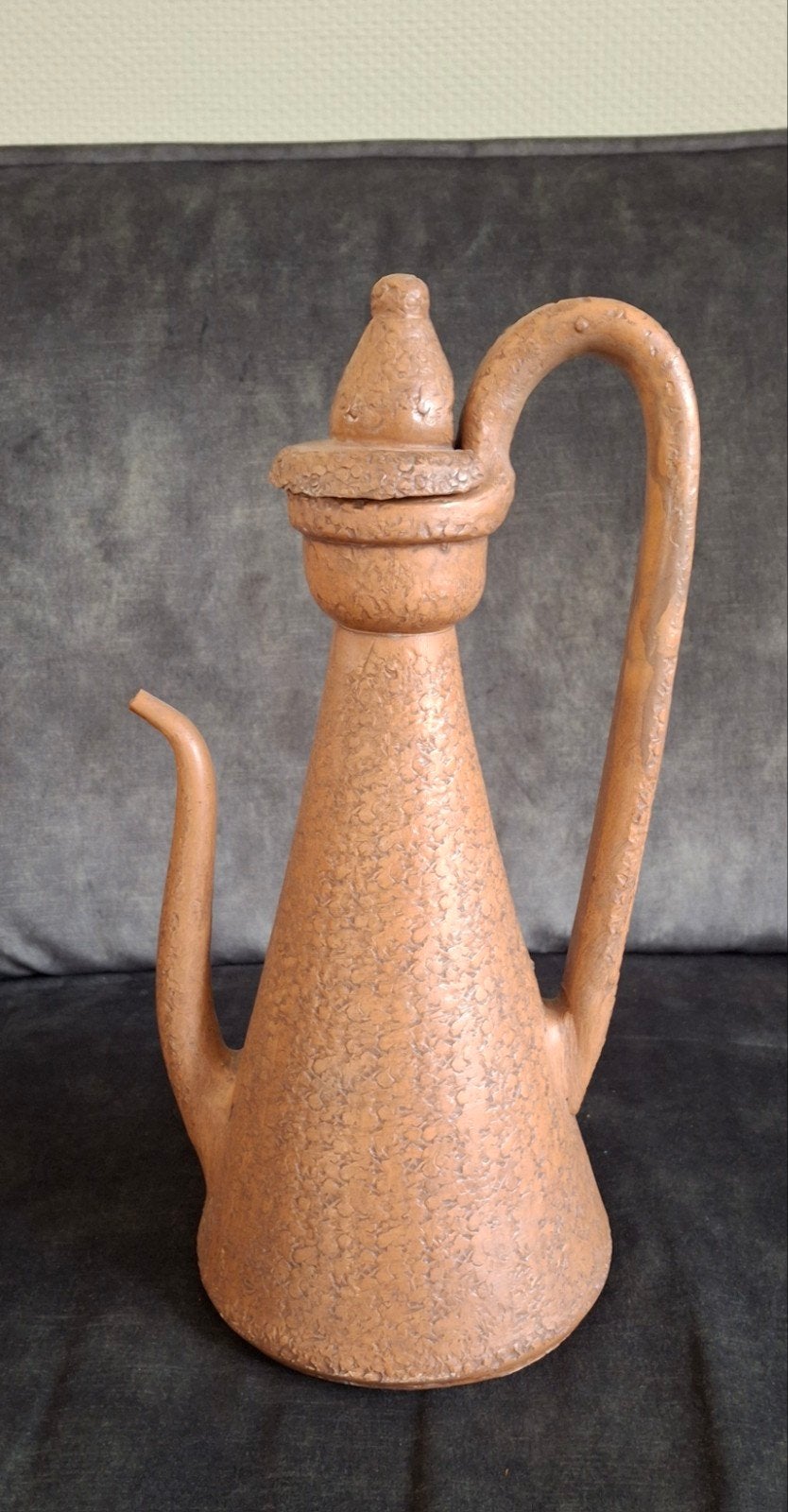Vintage Spaanse Terracotta Waterkruik, Ophalen of Verzenden