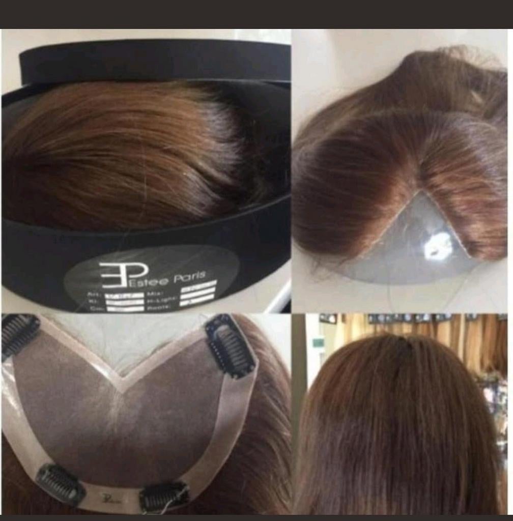 Estee Paris V-part Volume, Ophalen of Verzenden, Zo goed als nieuw, Pruik of Haarverlenging