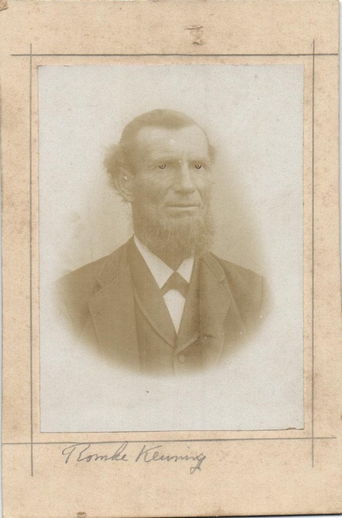 Kabinet foto - Dhr Keuning -J.Muller -Fotograaf te Amsterdam, Gebruikt, Foto, Ophalen of Verzenden, Voor 1940