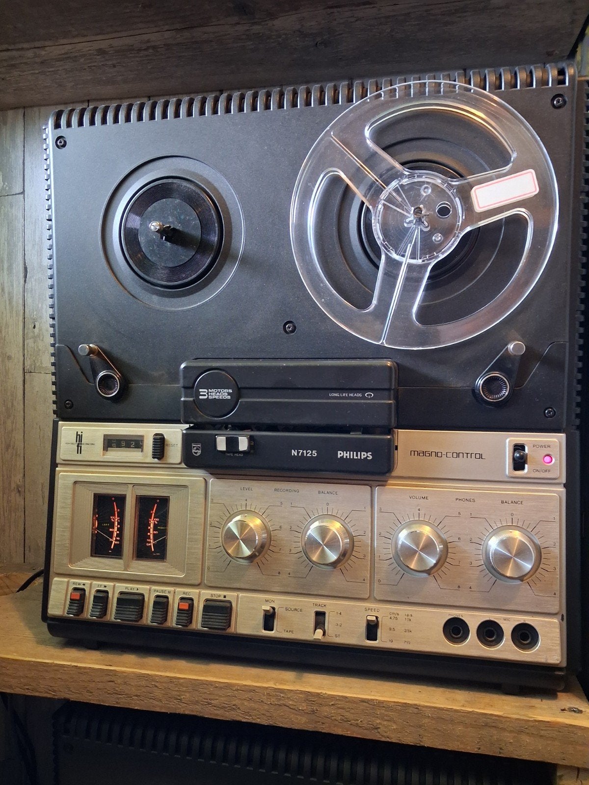 Bandrecorder N7125, Ophalen, Bandrecorder