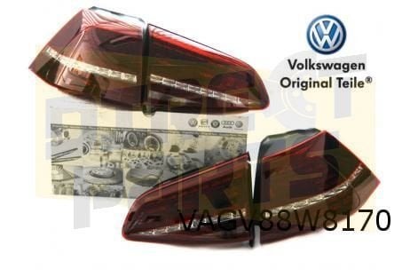 Volkswagen Golf VII achterlichtset FACELIFT (R-type/ LED/ do, -, -, Nieuw, -