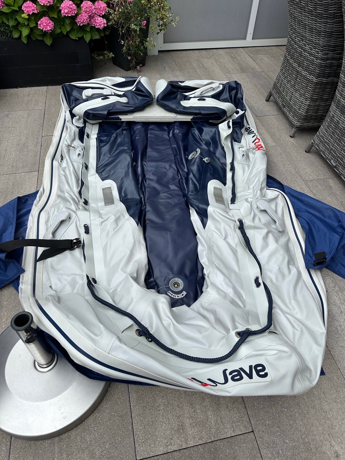 Honwave 30 met Honda 5 pk buitenboordmotor, Ophalen of Verzenden, Gebruikt