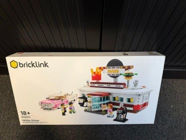 LEGO Bricklink 1950’s Diner - 910011 in OVP, Kinderen en Baby's, Speelgoed | Duplo en Lego, Overige thema's, Lego, Ophalen of Verzenden