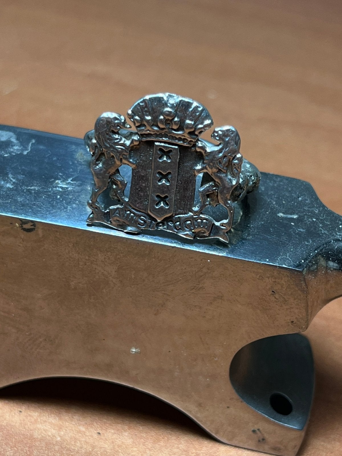 Zilveren stadswapen ring Amsterdam, 19 tot 20, Nieuw, Ophalen of Verzenden, Dame of Heer