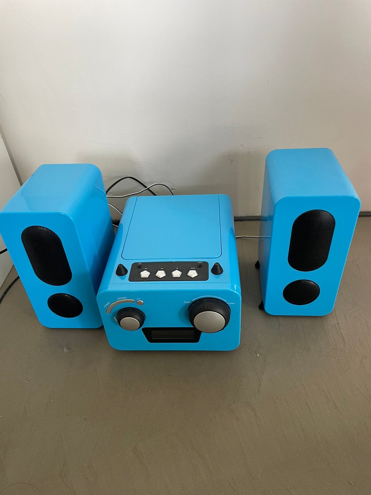 Bigben radio-CD speler met 2 boxen, Audio, Tv en Foto, Cd-spelers, Ophalen, Gebruikt, Overige merken