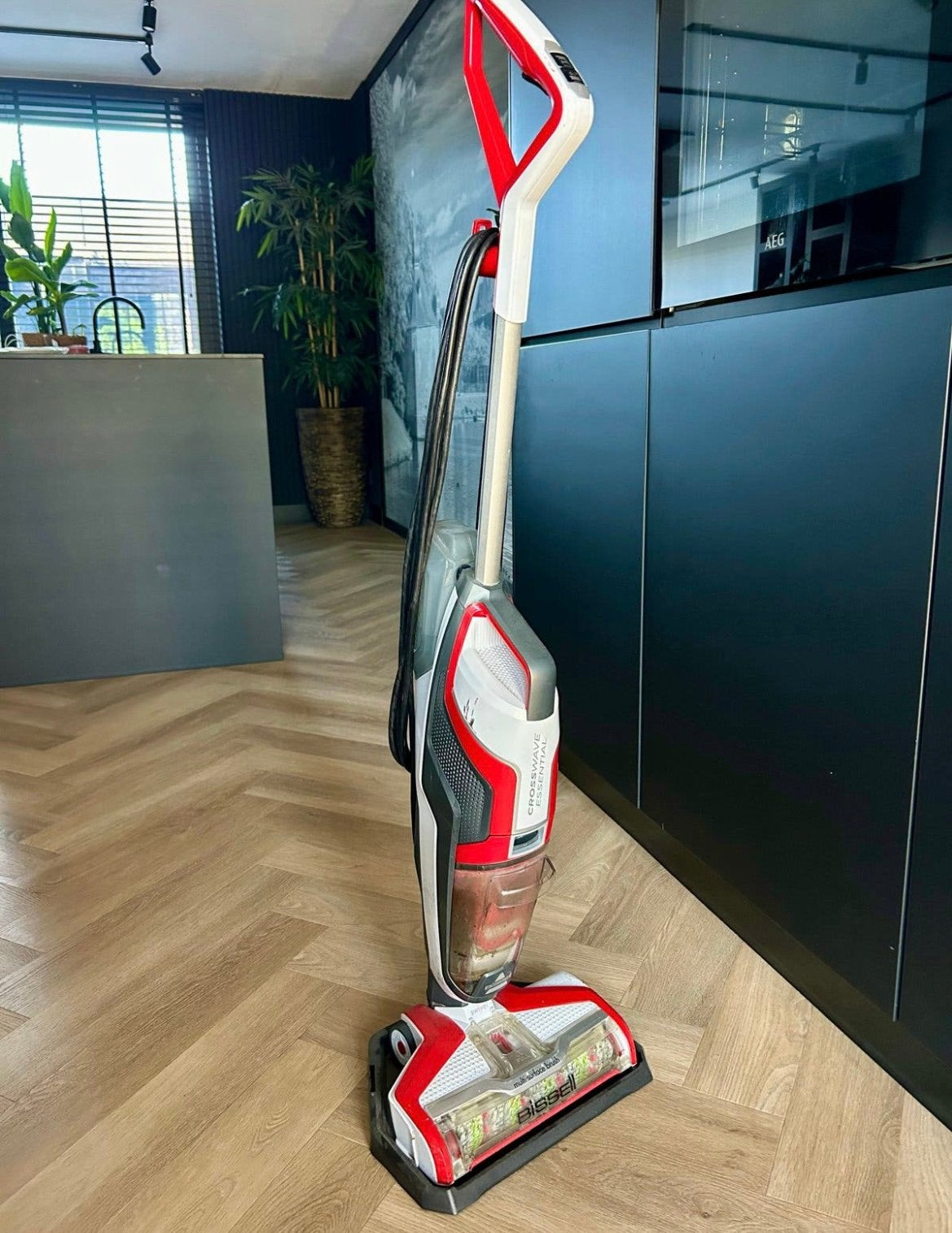 Bissell crosswave essential vloerreiniger, Witgoed en Apparatuur, Stofzuigers, Ophalen, Zo goed als nieuw, Robotstofzuiger