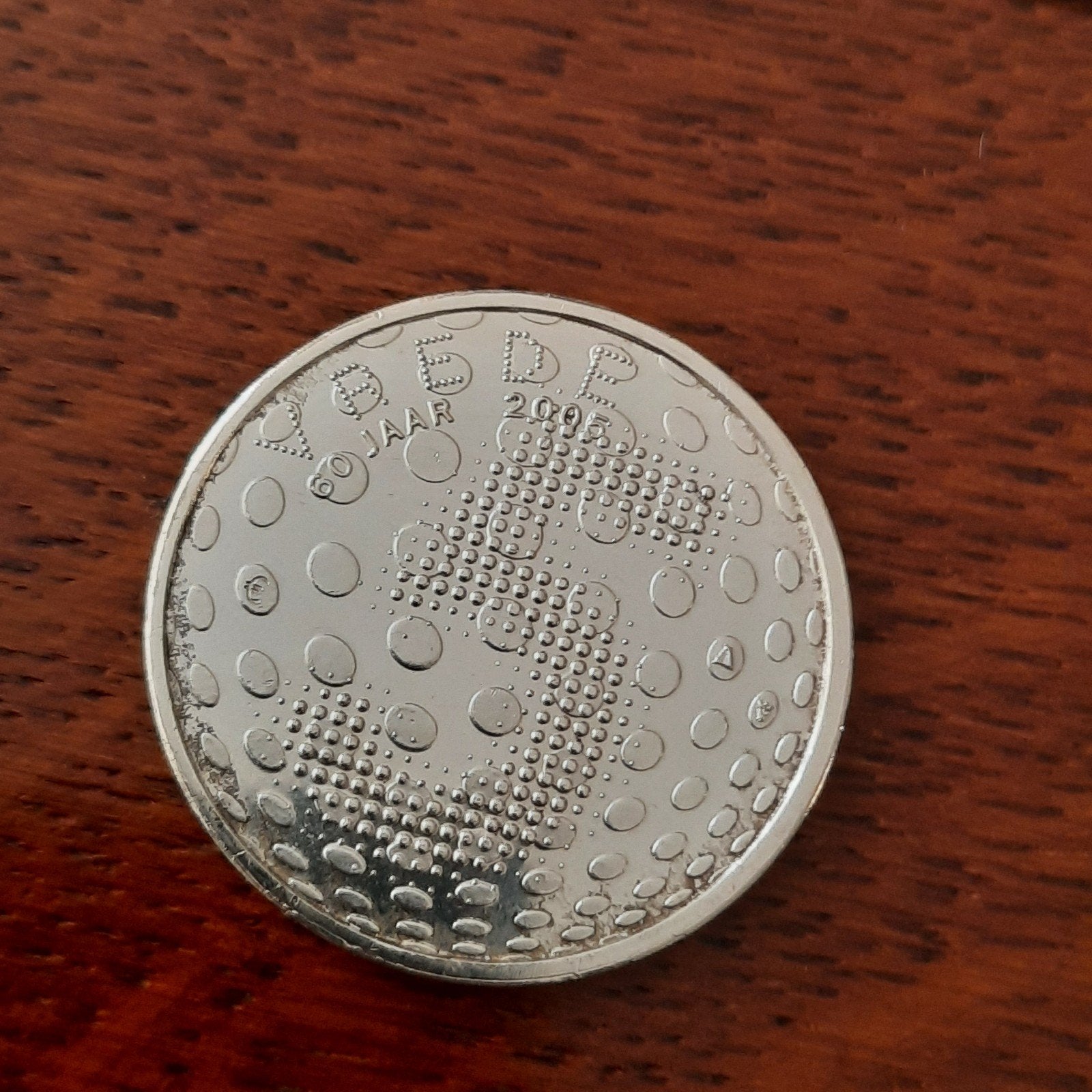 Vredes Vijfje Zilver Proof 2005 - Koningin Beatrix, Koningin Beatrix, Zilver, Euro's, Ophalen of Verzenden
