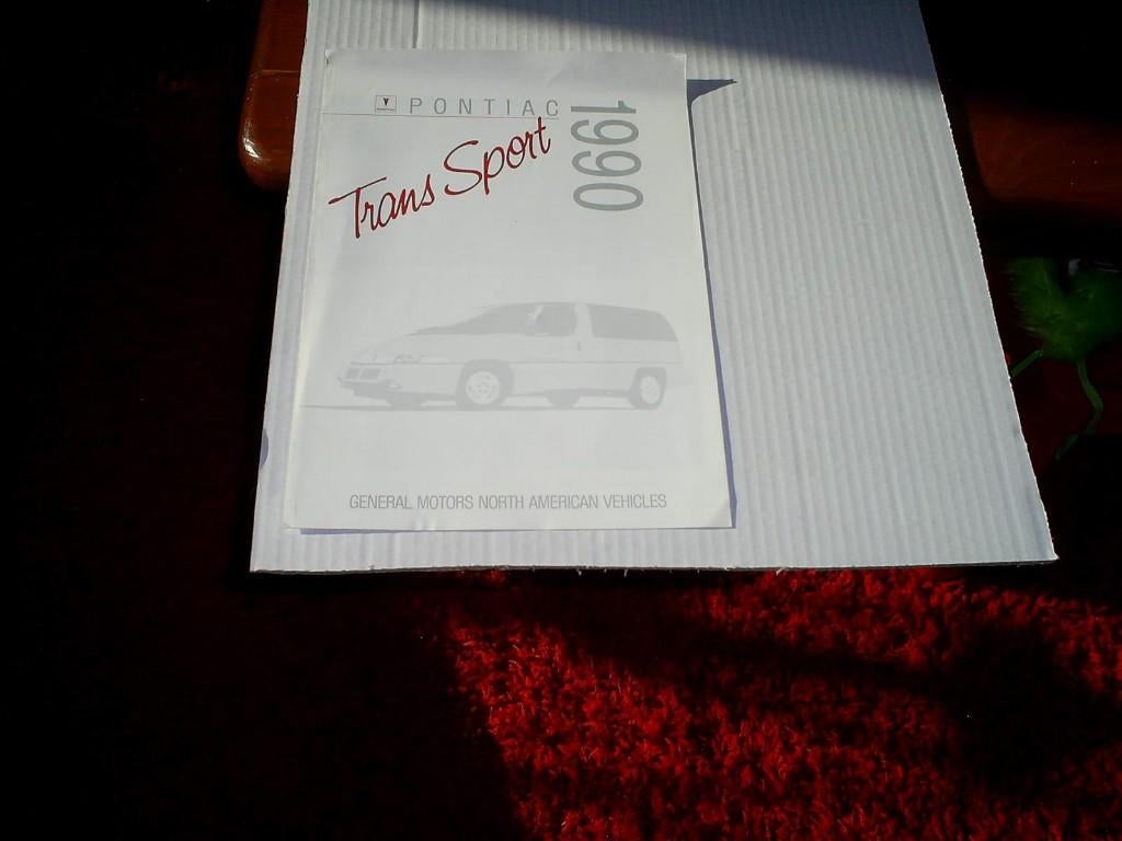 Pontiac Trans Sport 1990 6 pag, Verzenden, Zo goed als nieuw, Overige merken
