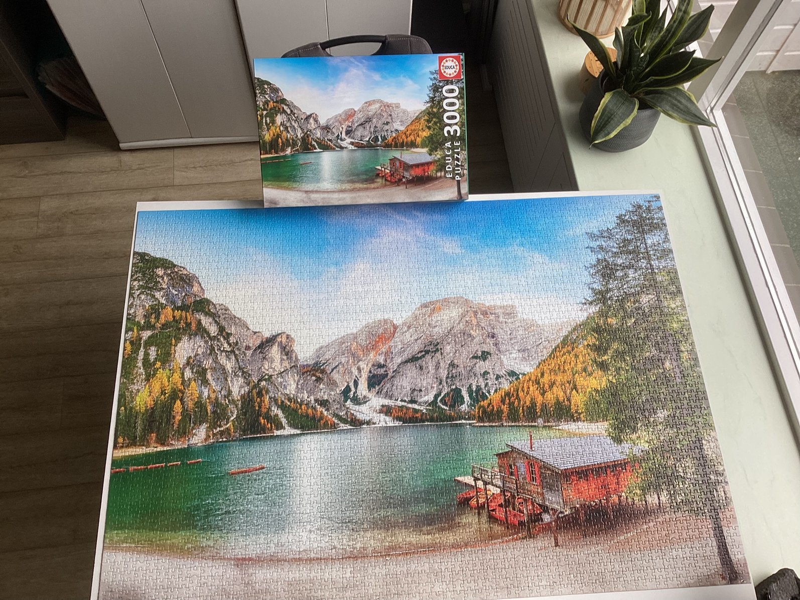 LEGPUZZEL, Ophalen, Meer dan 1500 stukjes, Zo goed als nieuw, Legpuzzel