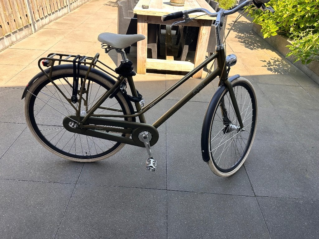 Puch damesfiets - Dance – mat metallic olijfgroen/brons, Fietsen en Brommers, Fietsen | Dames | Damesfietsen, Versnellingen, Zo goed als nieuw
