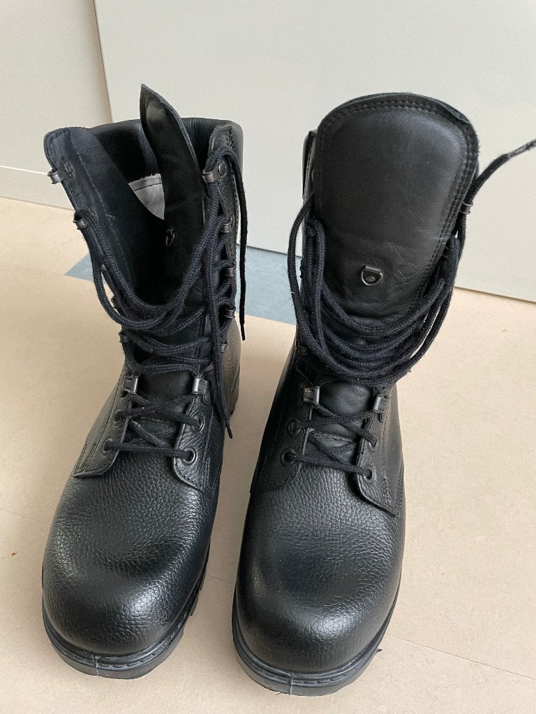Bata M90 Legerkisten, maat 275B incl. zooltjes ZGAN, Bata, Zwart, Ophalen of Verzenden, Zo goed als nieuw