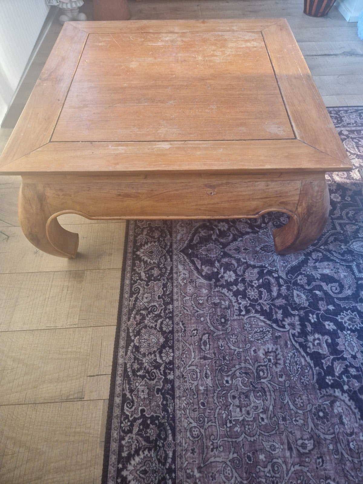 Opium salontafel - Teak, Ophalen, 50 – 75, Gebruikt, 50 tot 100 cm