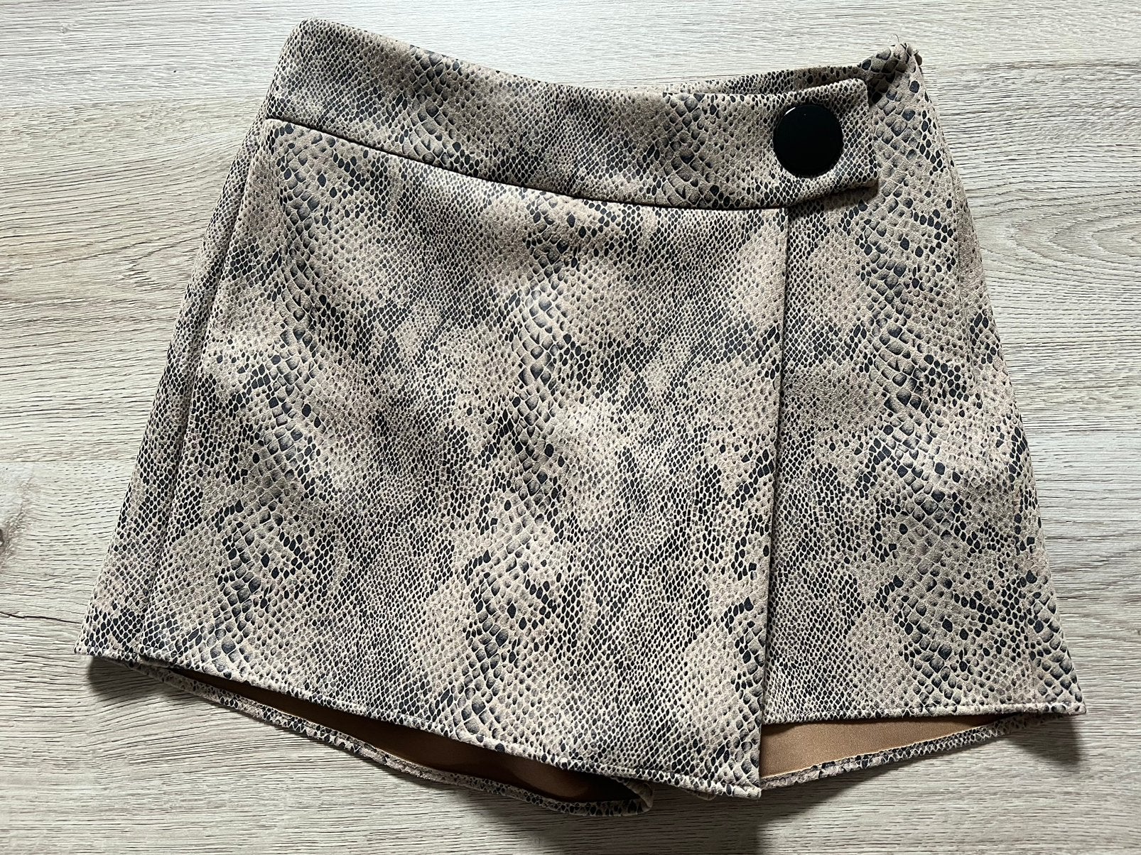 Skort, Bruin, Ophalen of Verzenden, Zo goed als nieuw, Maat 34 (XS) of kleiner