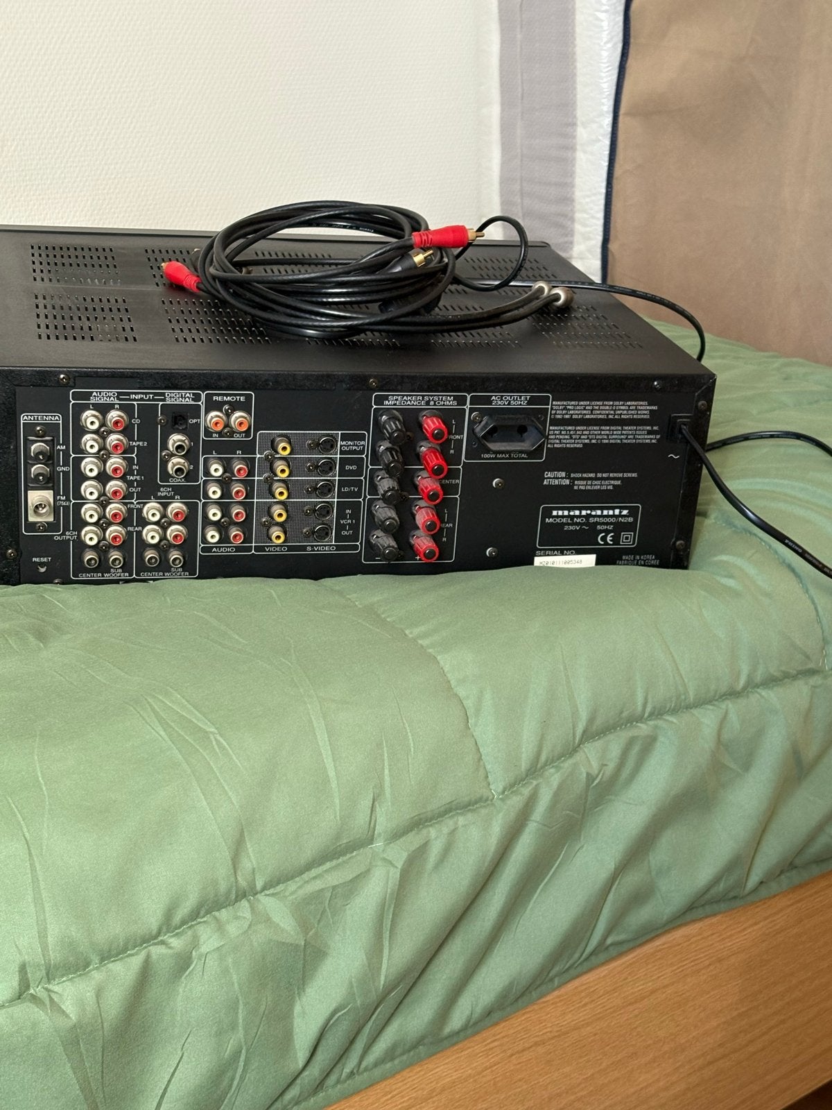 Marantz SR5000 AV Surround Receiver - Goede staat, 120 watt of meer, Ophalen, Marantz, Gebruikt