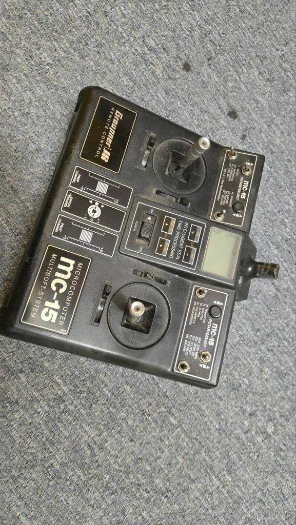 Graupner Mc15 zender 35MHz  Inmiddels een Oudje., Hobby en Vrije tijd, Ophalen of Verzenden, Gebruikt