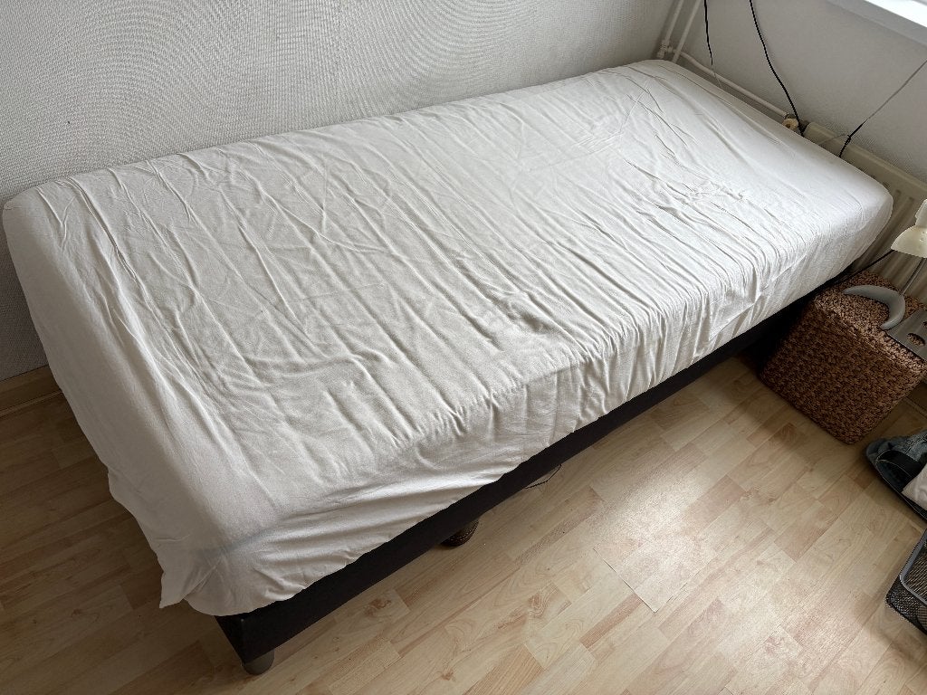 Eenpersoonsbed (90*200), Huis en Inrichting, Ophalen, Gebruikt, 90 cm, Eenpersoons