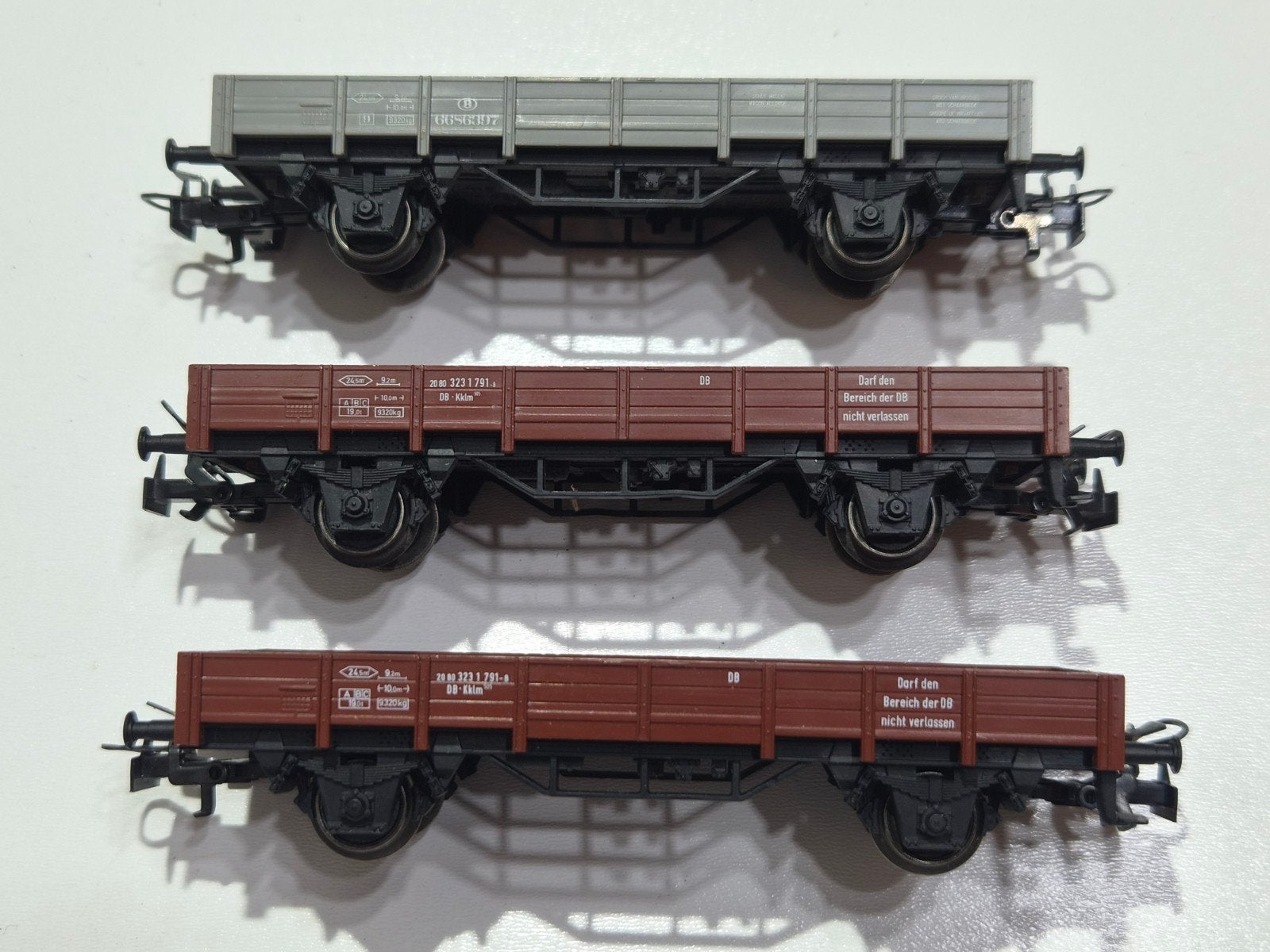 marklin plattebak wagons 4423, Ophalen of Verzenden, Wisselstroom, Wagon, Märklin